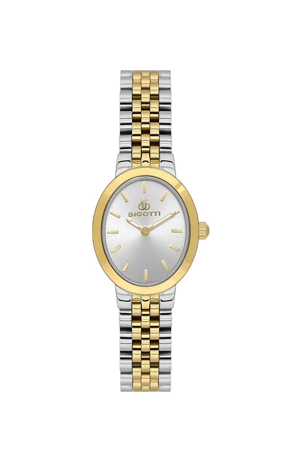 Bigotti Quotidiano Silver and Gold Stainless Steel Watch for Women BG.1.10660-5 - Daniel Klein Saudi Arabia