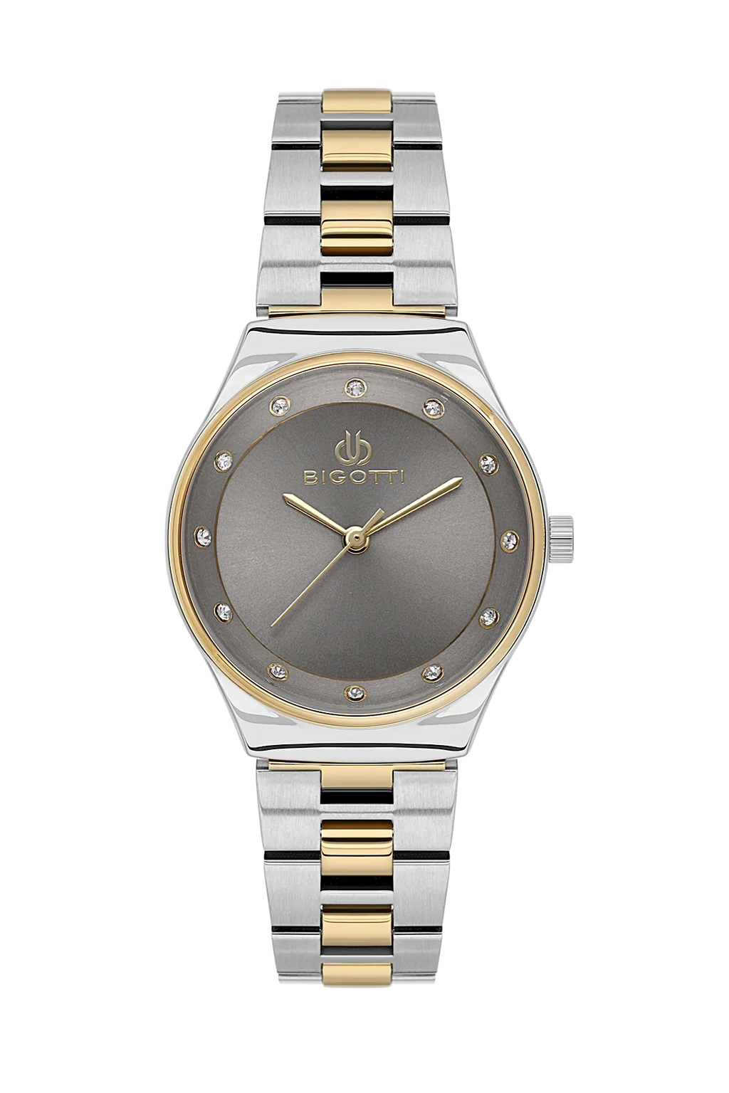 Bigotti Raffinato Silver and Gold Stainless Steel Watch for Women BG.1.10665-6 - Daniel Klein Saudi Arabia
