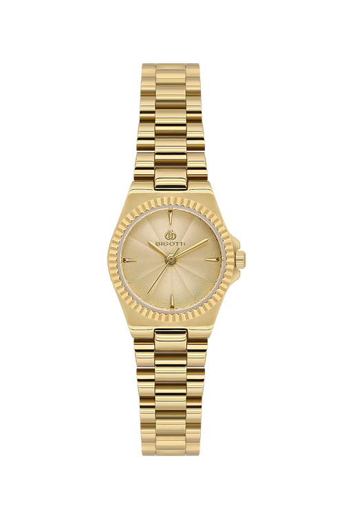 Bigotti Quotidiano Gold Stainless Steel Watch for Women BG.1.10666-4 - Daniel Klein Saudi Arabia