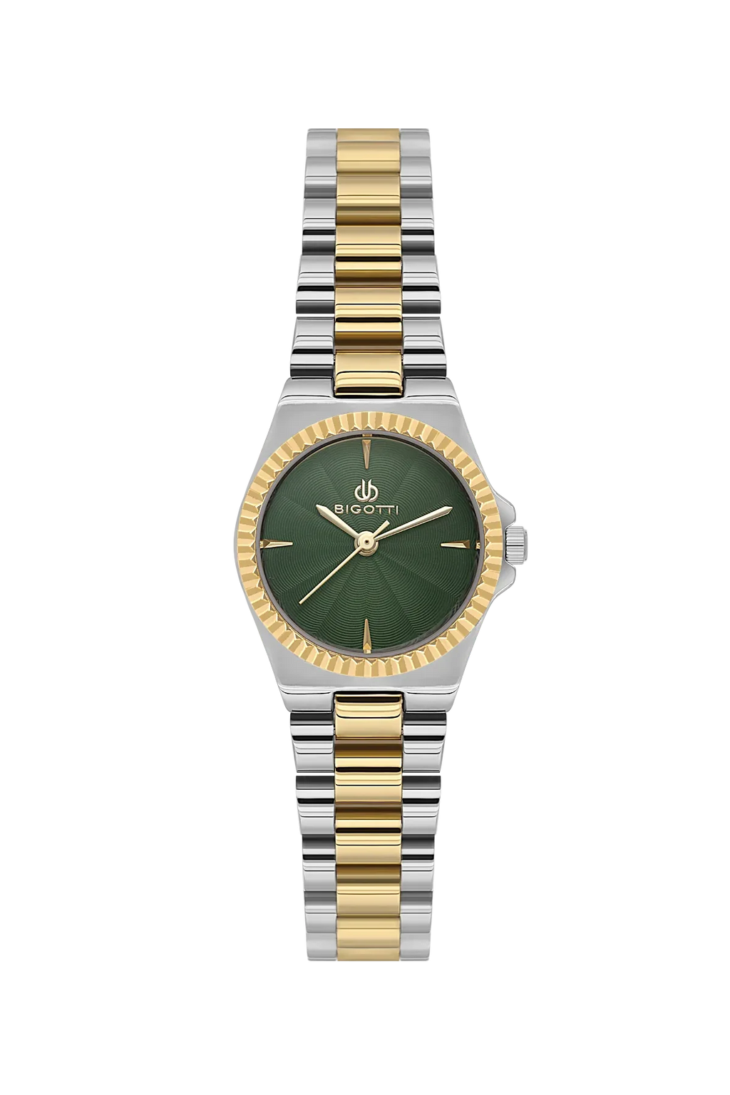Bigotti Quotidiano Silver and Gold Stainless Steel Watch for Women BG.1.10666-6 - Daniel Klein Saudi Arabia