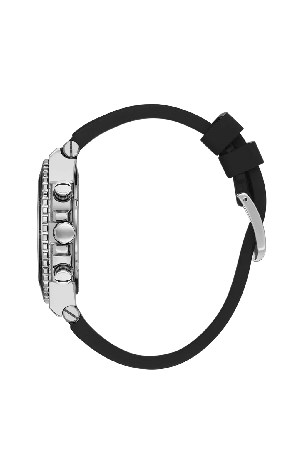 Bigotti Raffinato Black Silicone Band Watch for Men BG.1.10668-1 - Daniel Klein Saudi Arabia