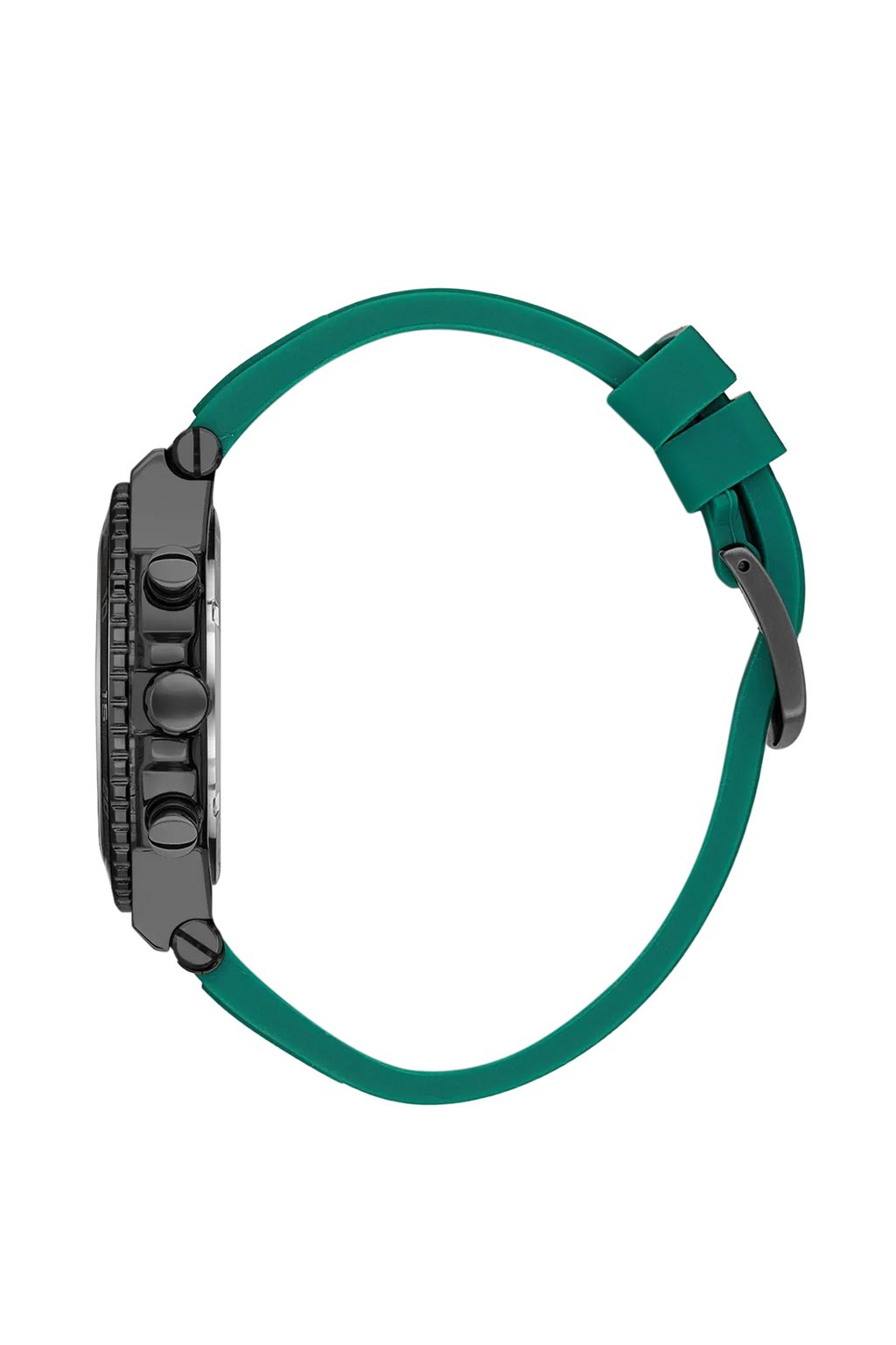Bigotti Raffinato Dark Green Silicone Band Watch for Men BG.1.10668-3 - Daniel Klein Saudi Arabia
