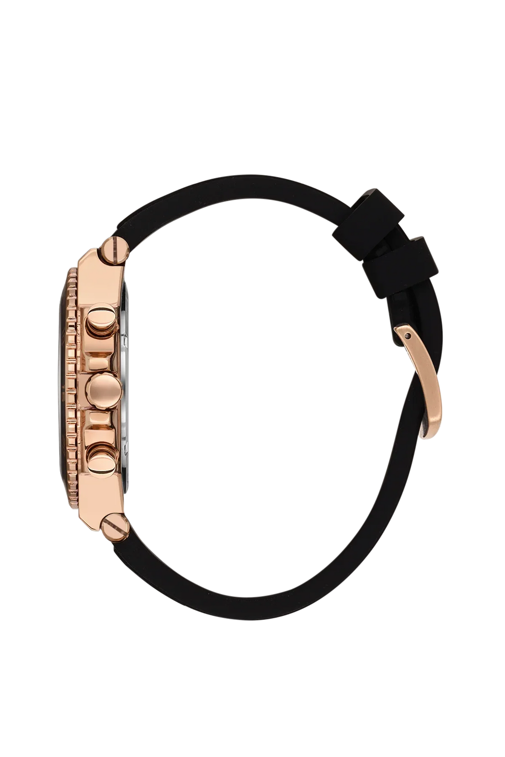 Bigotti Raffinato Black Silicone Band Watch for Men BG.1.10668-4 - Daniel Klein Saudi Arabia