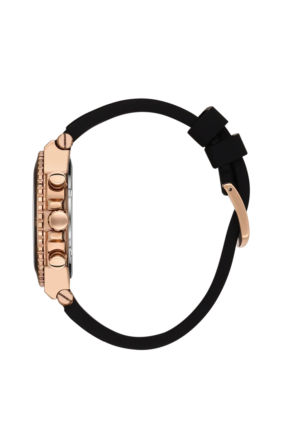 Bigotti Raffinato Black Silicone Band Watch for Men BG.1.10668-4 - Daniel Klein Saudi Arabia