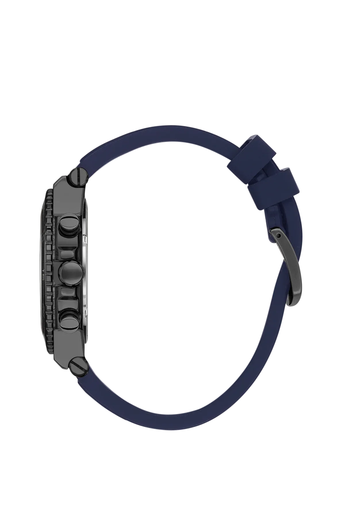 Bigotti Raffinato Dark Blue Silicone Band Watch for Men BG.1.10668-5 - Daniel Klein Saudi Arabia