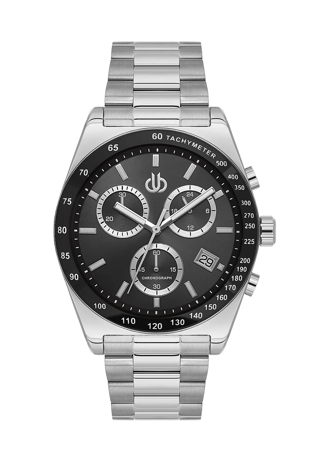 Bigotti Raffinato Silver Stainless Steel Watch for Men BG.1.10669-1 - Daniel Klein Saudi Arabia