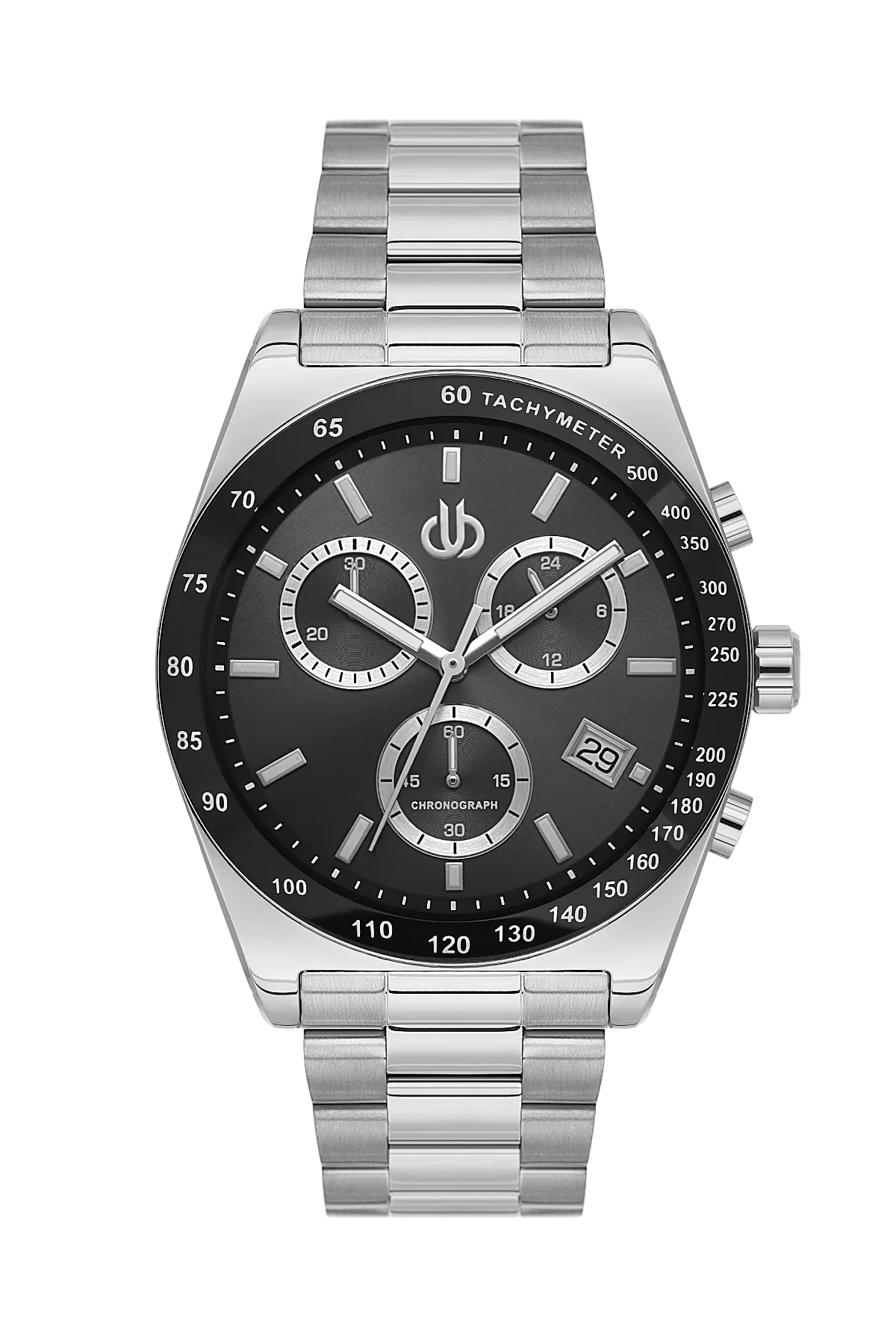Bigotti Raffinato Silver Stainless Steel Watch for Men BG.1.10669-1 - Daniel Klein Saudi Arabia