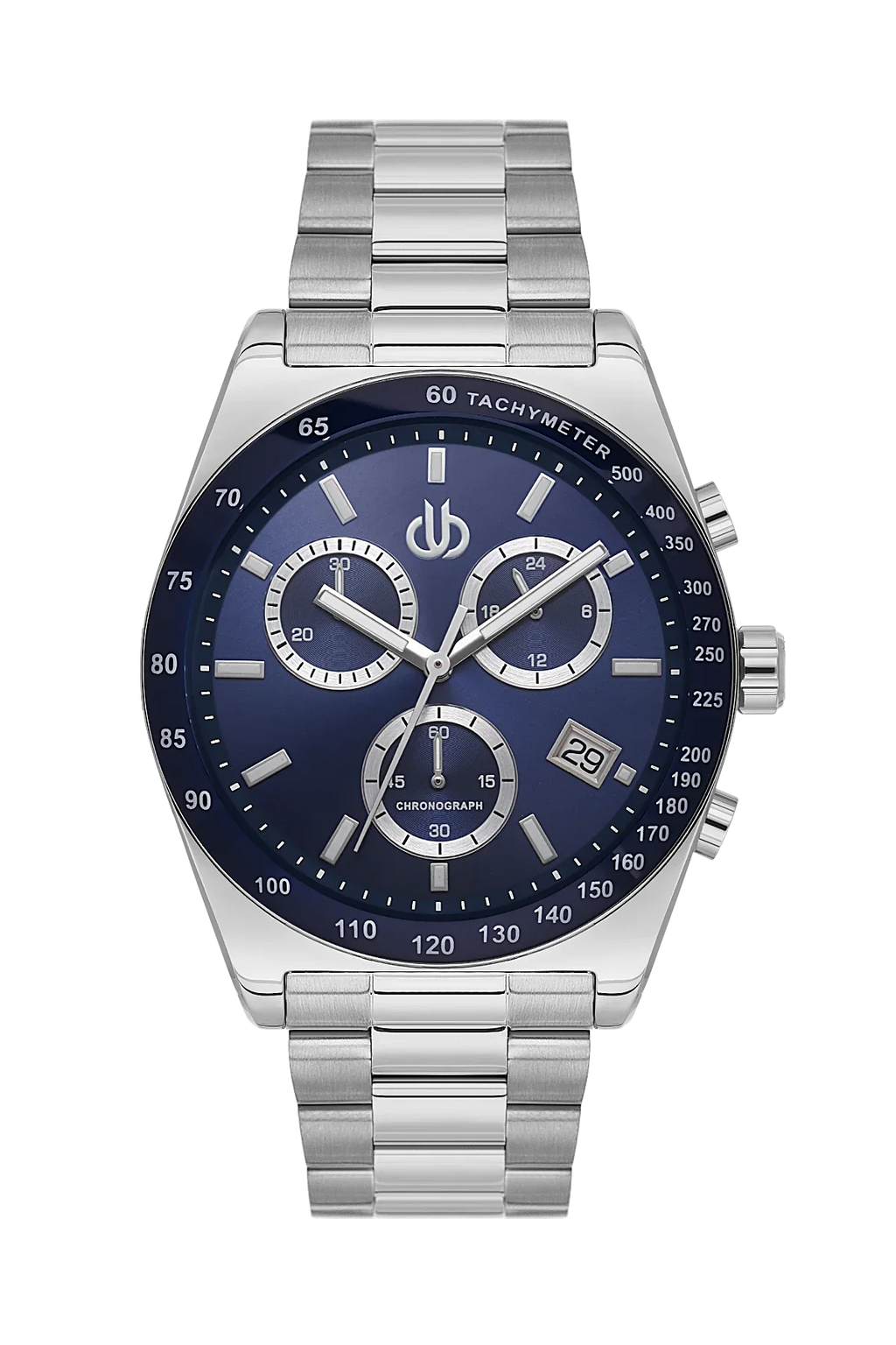 Bigotti Raffinato Silver Stainless Steel Watch for Men BG.1.10669-2 - Daniel Klein Saudi Arabia