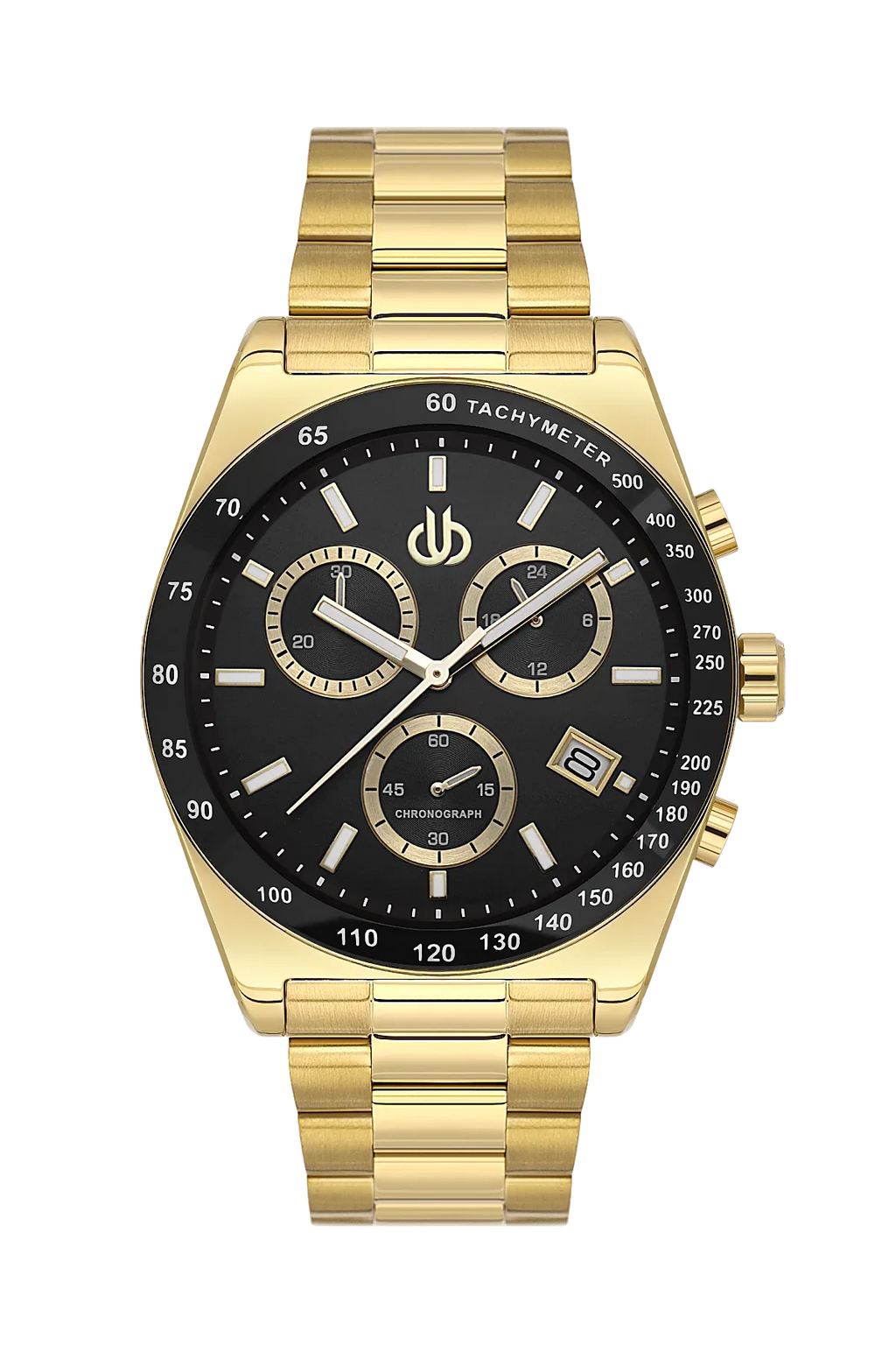 Bigotti Raffinato Gold Stainless Steel Watch for Men BG.1.10669-4 - Daniel Klein Saudi Arabia