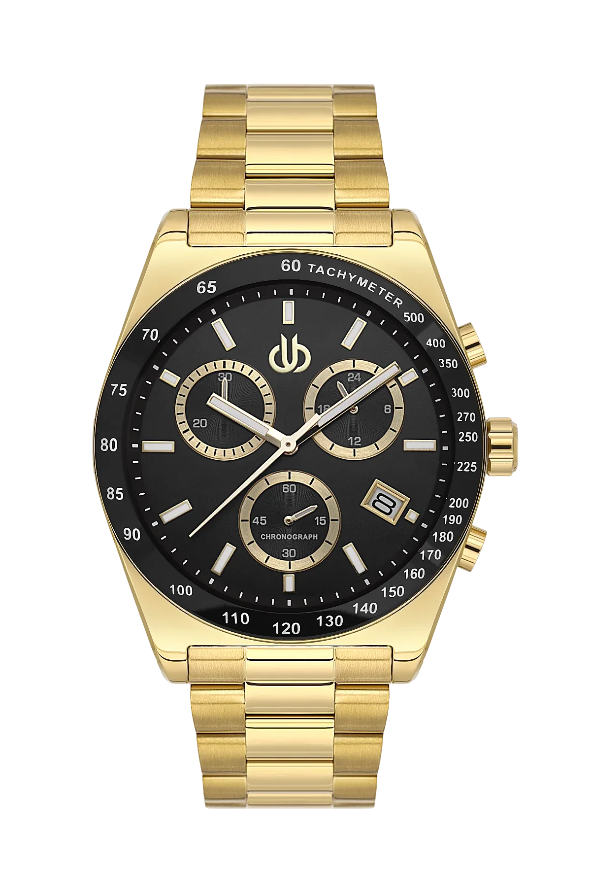 Bigotti Raffinato Gold Stainless Steel Watch for Men BG.1.10669-4 - Daniel Klein Saudi Arabia