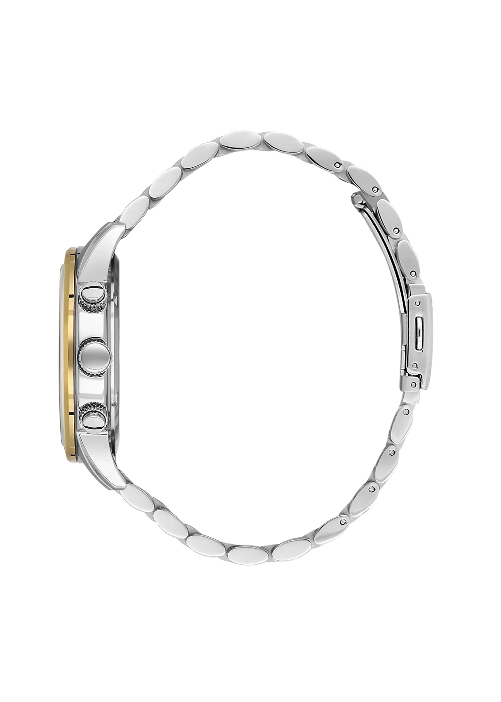 Bigotti Quotidiano Silver and Gold Stainless Steel Watch for Men BG.1.10670-4 - Daniel Klein Saudi Arabia