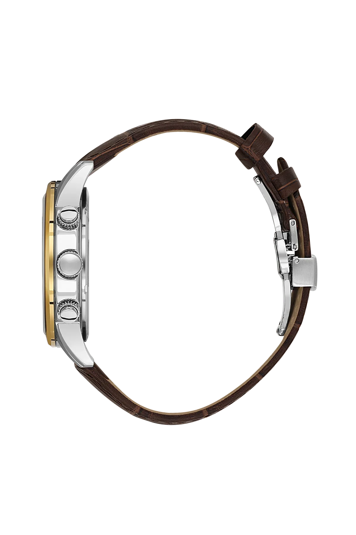 Bigotti Quotidiano Dark Brown Genuine Leather Watch for Men BG.1.10671-4 - Daniel Klein Saudi Arabia