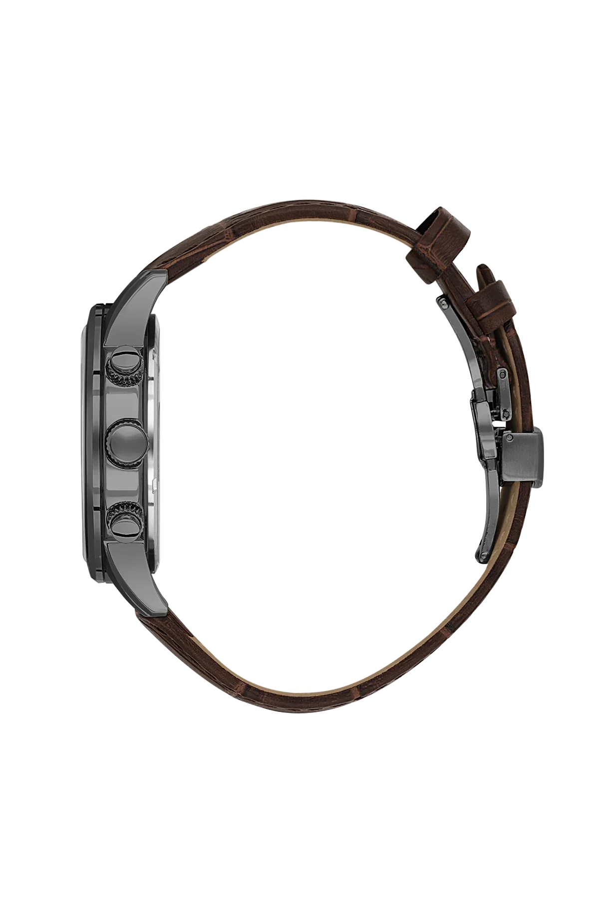 Bigotti Quotidiano Dark Brown Genuine Leather Watch for Men BG.1.10671-5 - Daniel Klein Saudi Arabia