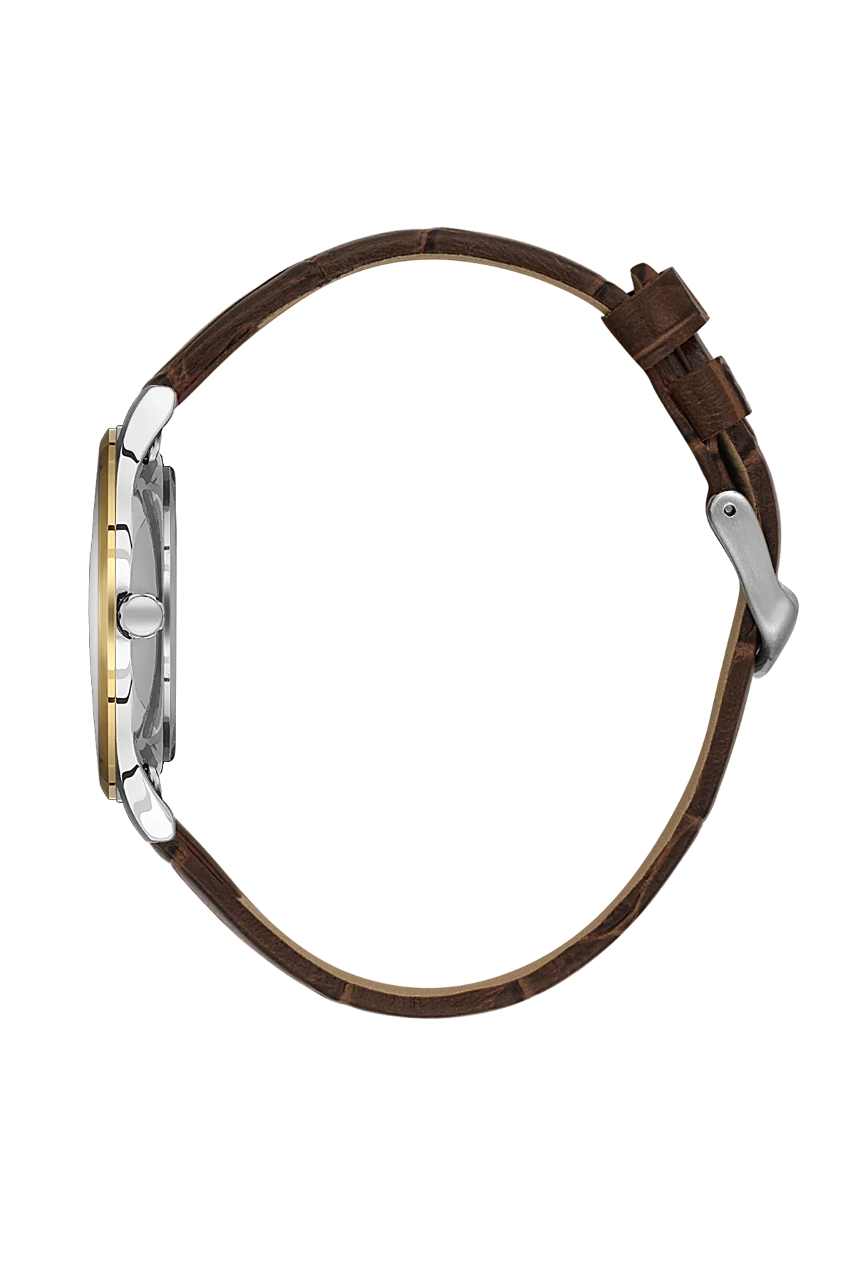 Bigotti Quotidiano Dark Brown Genuine Leather Watch for Men BG.1.10672-4 - Daniel Klein Saudi Arabia