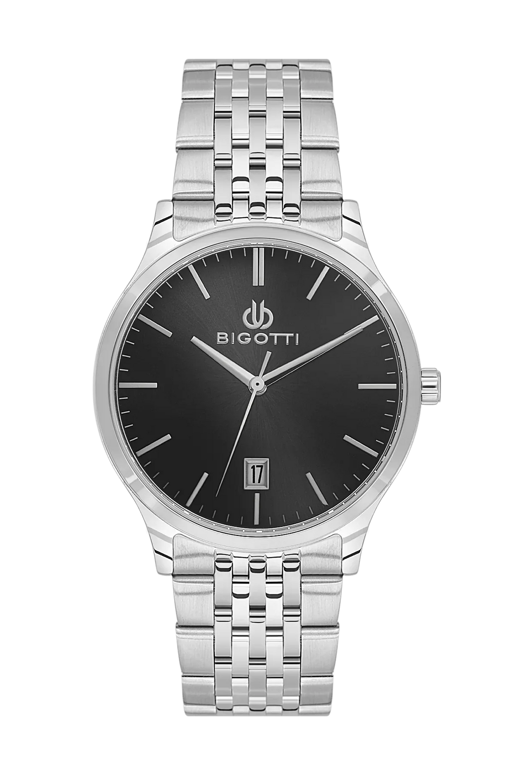 Bigotti Quotidiano Silver Stainless Steel Watch for Men BG.1.10673-2 - Daniel Klein Saudi Arabia