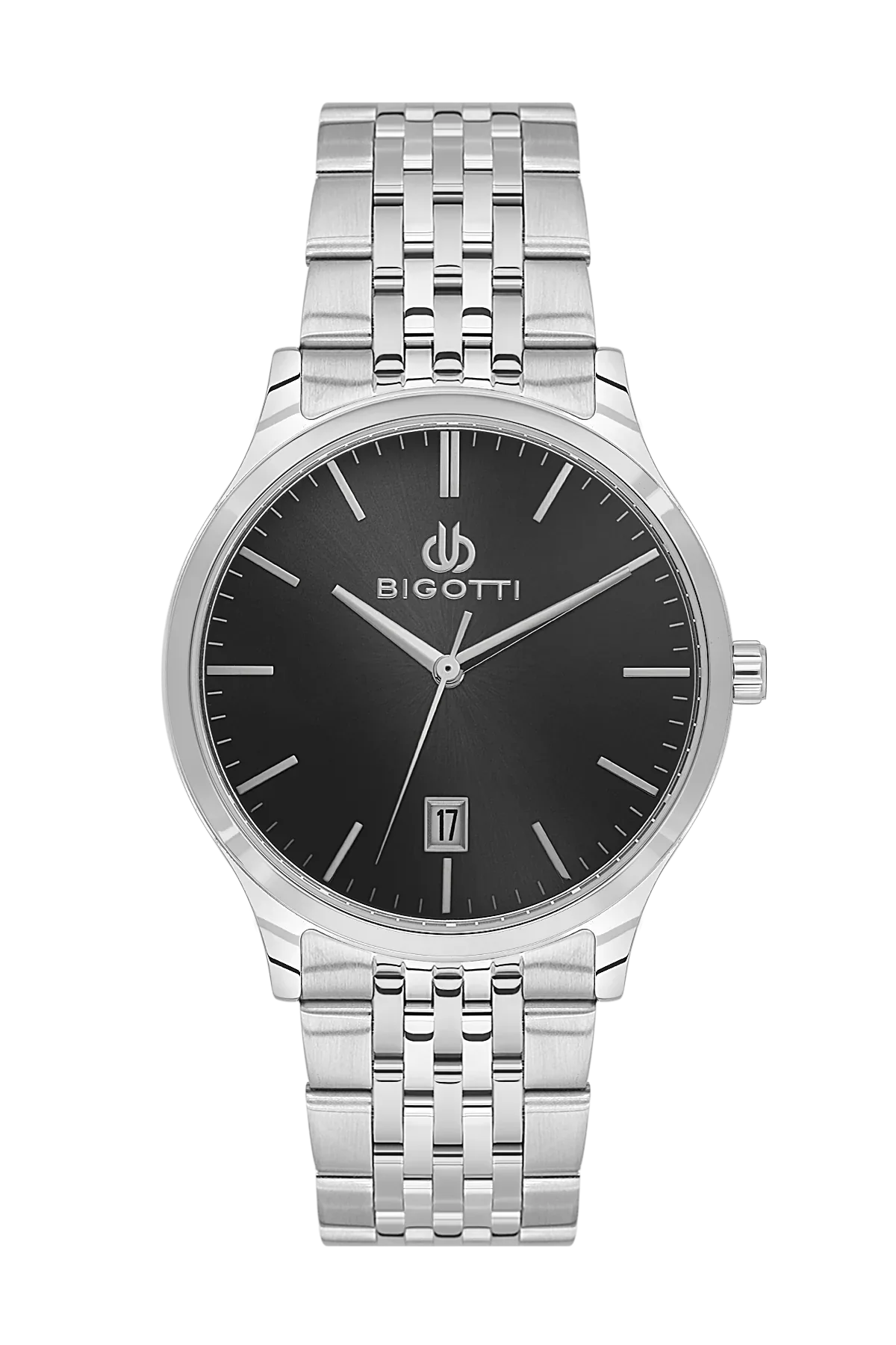 Bigotti Quotidiano Silver Stainless Steel Watch for Men BG.1.10673-2 - Daniel Klein Saudi Arabia
