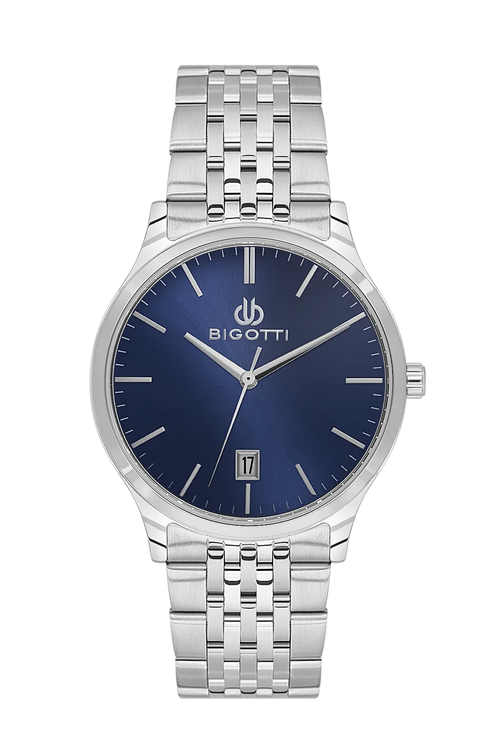 Bigotti Quotidiano Silver Stainless Steel Watch for Men BG.1.10673-3 - Daniel Klein Saudi Arabia