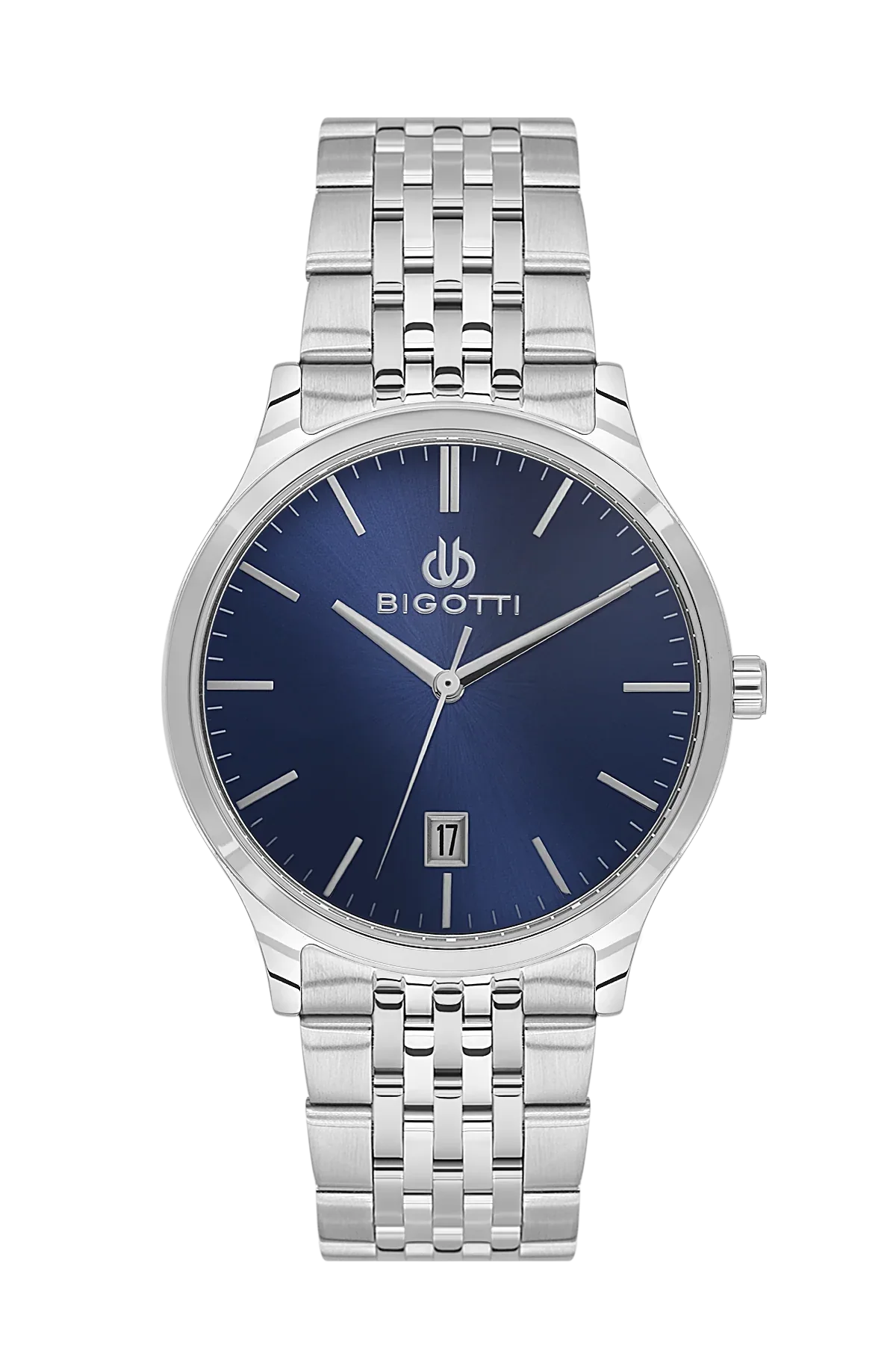Bigotti Quotidiano Silver Stainless Steel Watch for Men BG.1.10673-3 - Daniel Klein Saudi Arabia