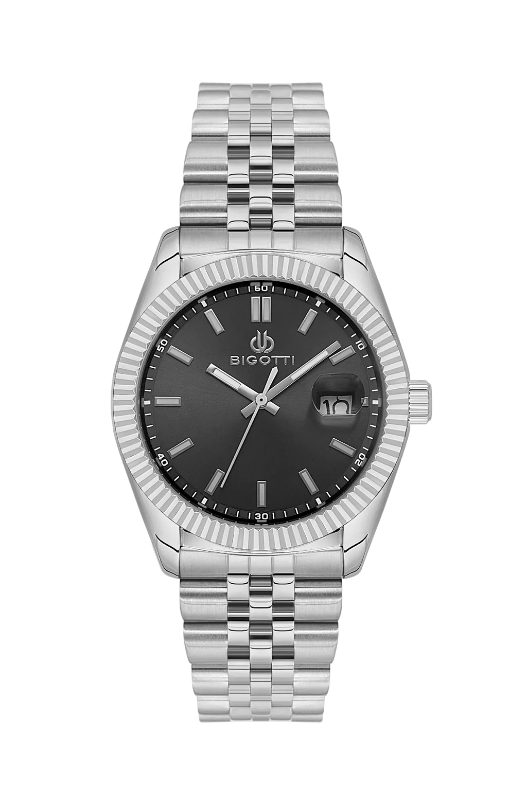 Bigotti Quotidiano Silver Stainless Steel Watch for Men BG.1.10676-2 - Daniel Klein Saudi Arabia