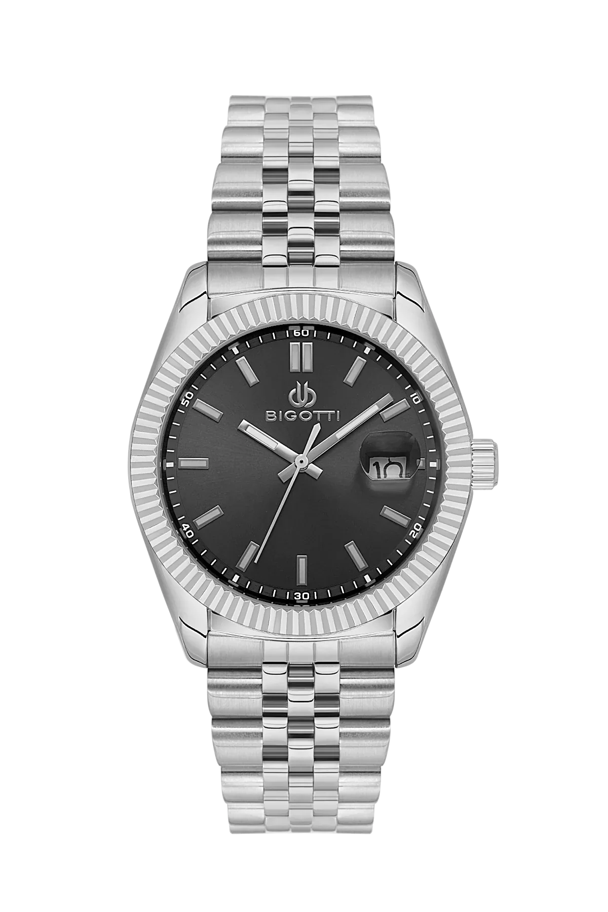 Bigotti Quotidiano Silver Stainless Steel Watch for Men BG.1.10676-2 - Daniel Klein Saudi Arabia