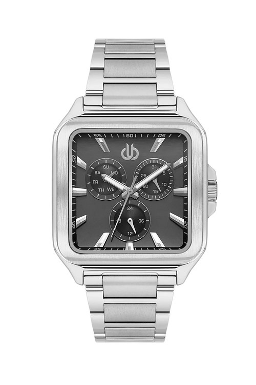 Bigotti Raffinato Silver Stainless Steel Watch for Men BG.1.10677-1 - Daniel Klein Saudi Arabia