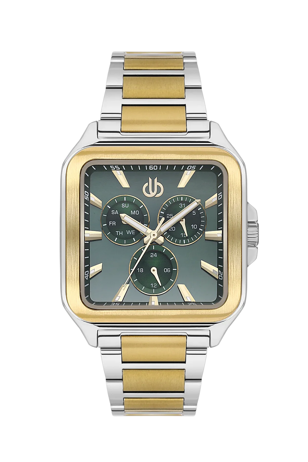Bigotti Raffinato Silver and Gold Stainless Steel Watch for Men BG.1.10677-4 - Daniel Klein Saudi Arabia