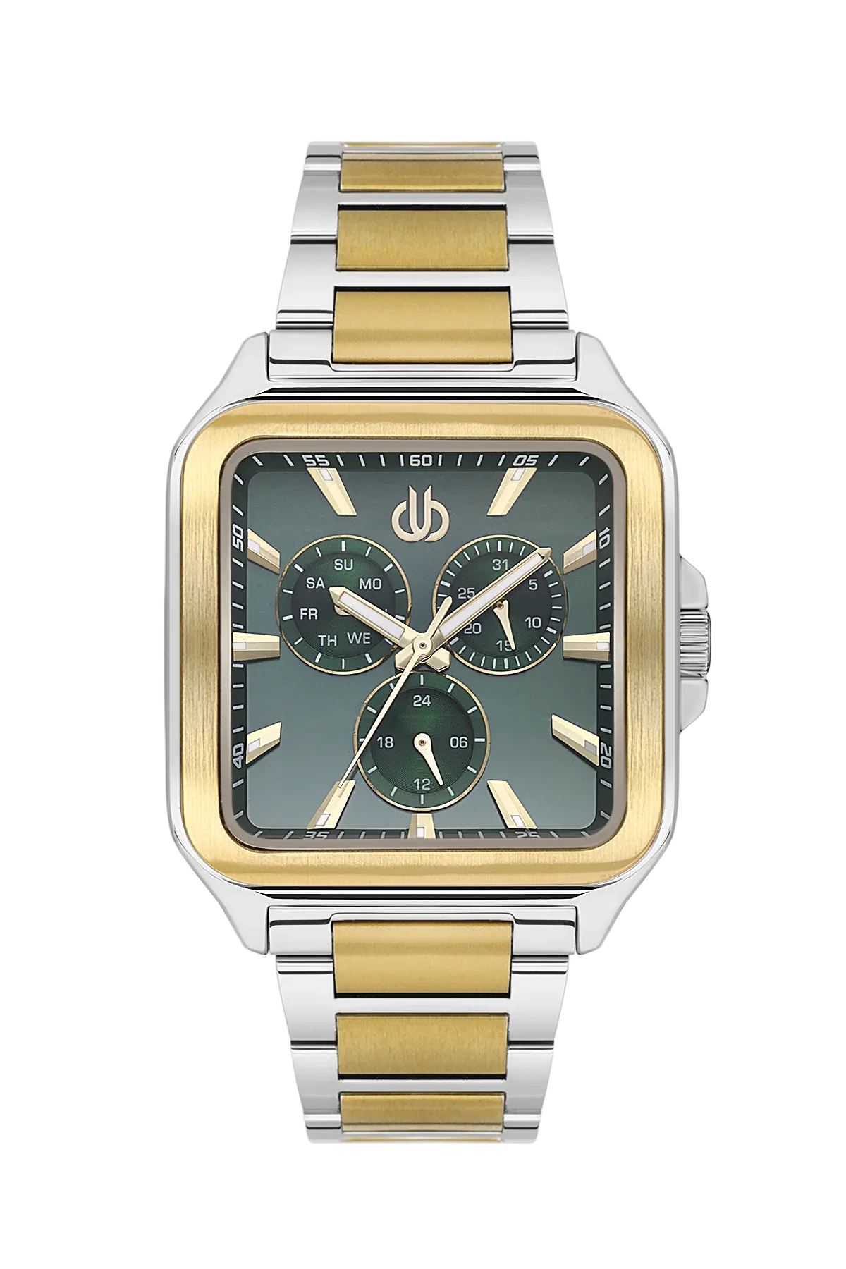Bigotti Raffinato Silver and Gold Stainless Steel Watch for Men BG.1.10677-4 - Daniel Klein Saudi Arabia