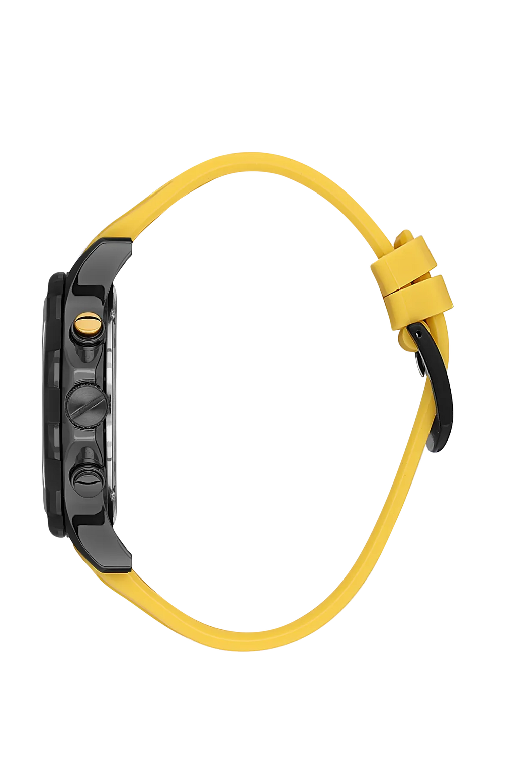 Bigotti Raffinato Yellow Silicone Band Watch for Men BG.1.10679-4 - Daniel Klein Saudi Arabia