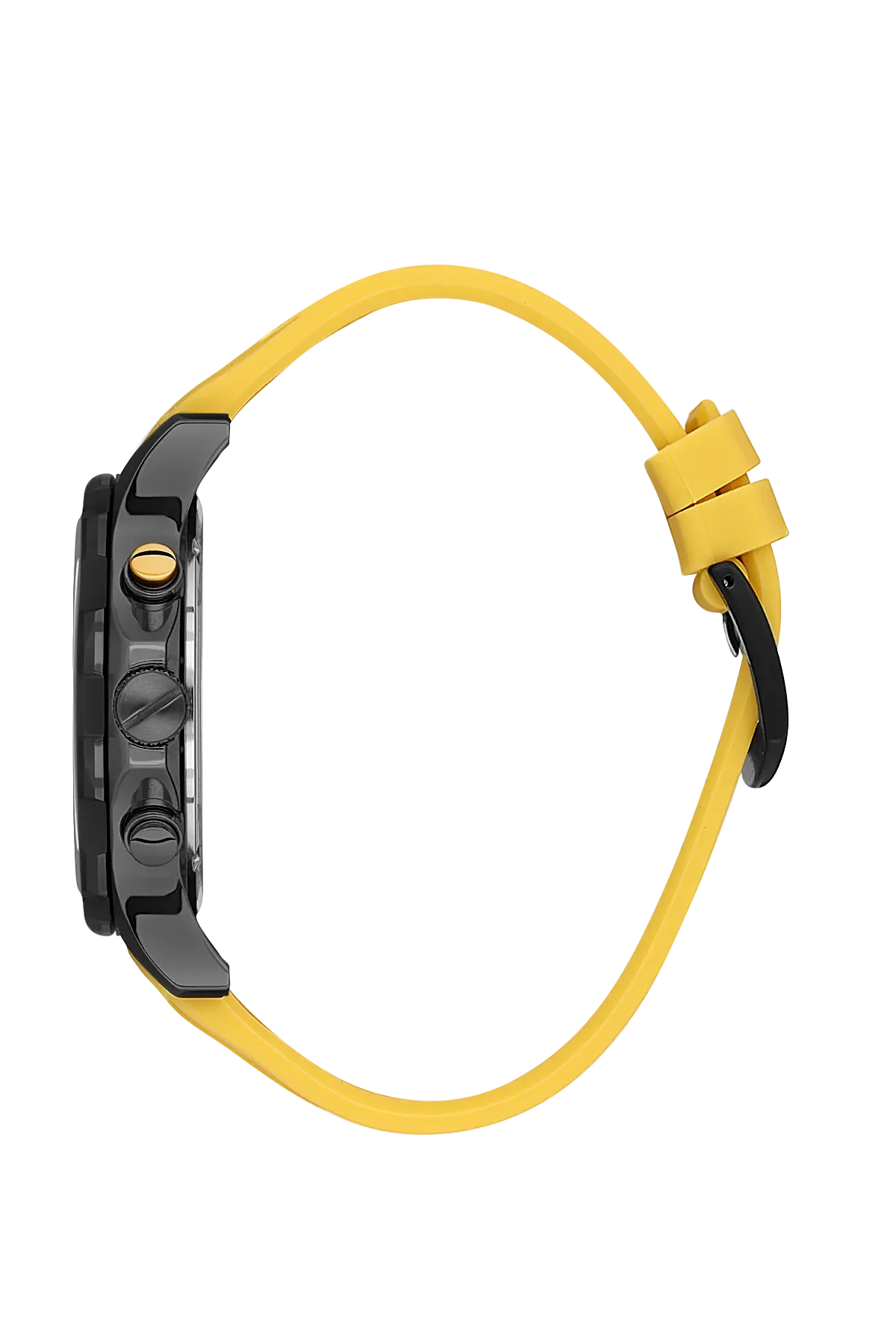 Bigotti Raffinato Yellow Silicone Band Watch for Men BG.1.10679-4 - Daniel Klein Saudi Arabia