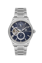 Bigotti Raffinato Silver Stainless Steel Watch for Men BG.1.10683-3