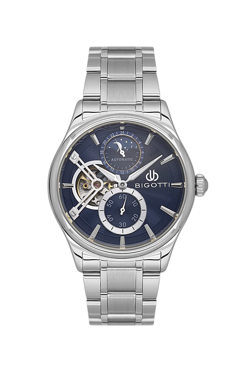 Bigotti Raffinato Silver Stainless Steel Watch for Men BG.1.10683-3 - Daniel Klein Saudi Arabia