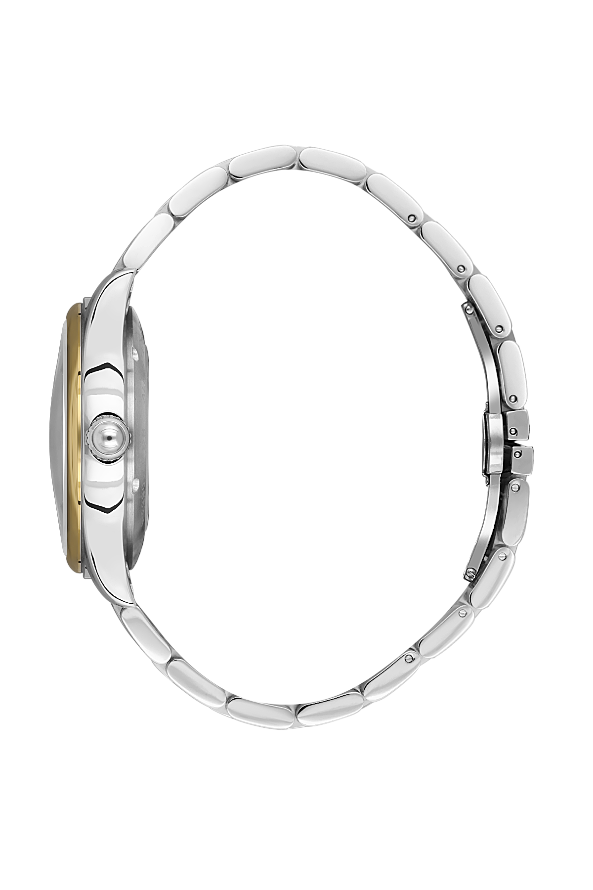 Bigotti Raffinato Silver and Gold Stainless Steel Watch for Men BG.1.10683-4