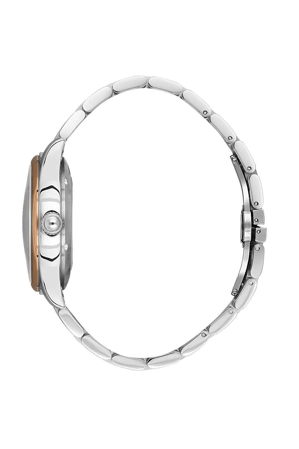 Bigotti Raffinato Silver and Rose Gold Stainless Steel Watch for Men BG.1.10683-5