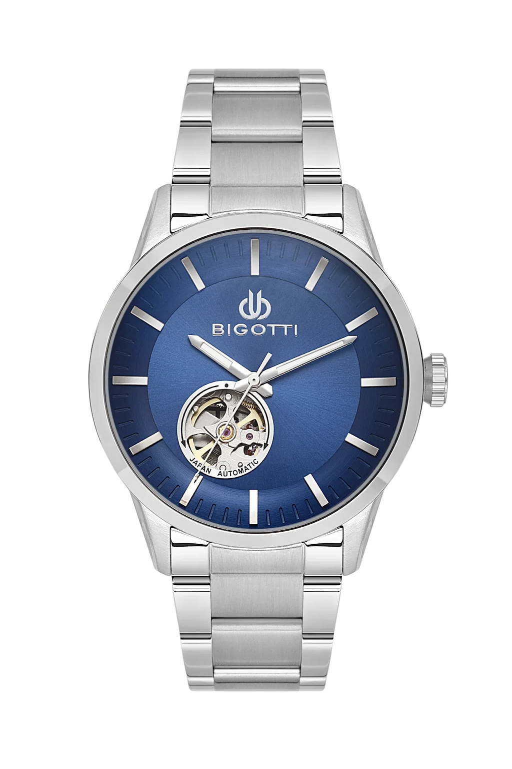 Bigotti Raffinato Silver Stainless Steel Watch for Men BG.1.10685-3 - Daniel Klein Saudi Arabia