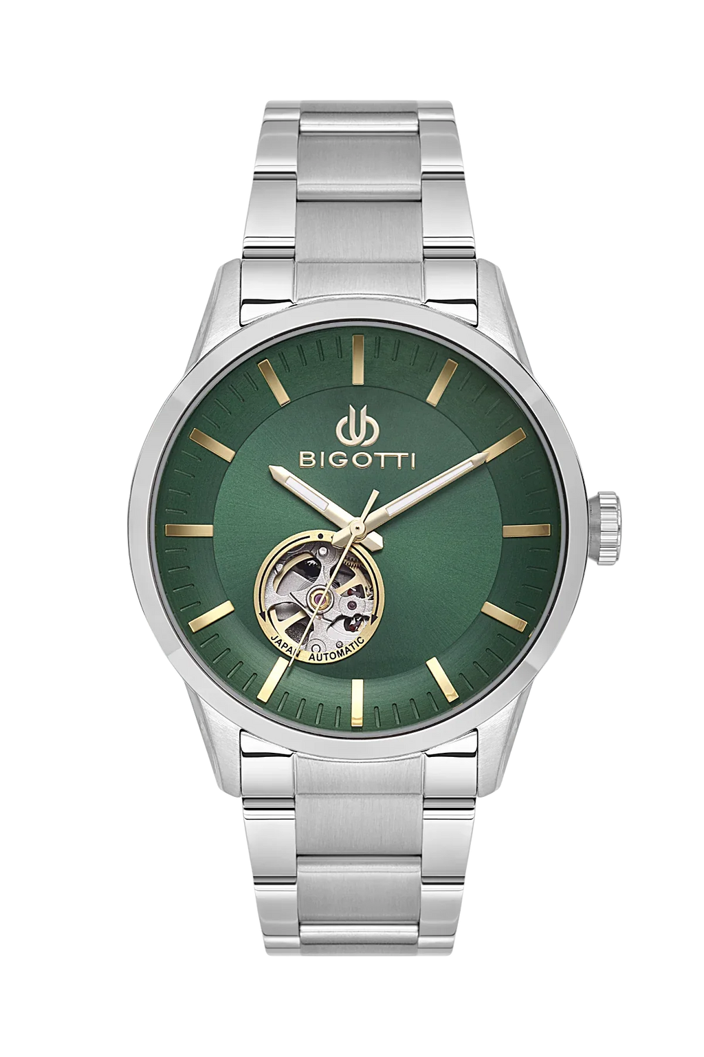 Bigotti Raffinato Silver Stainless Steel Watch for Men BG.1.10685-4 - Daniel Klein Saudi Arabia