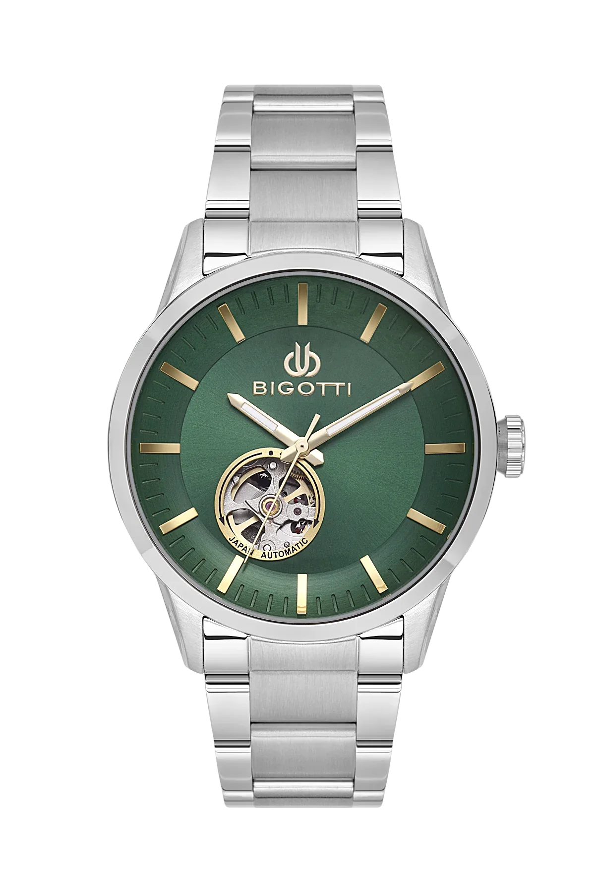 Bigotti Raffinato Silver Stainless Steel Watch for Men BG.1.10685-4 - Daniel Klein Saudi Arabia