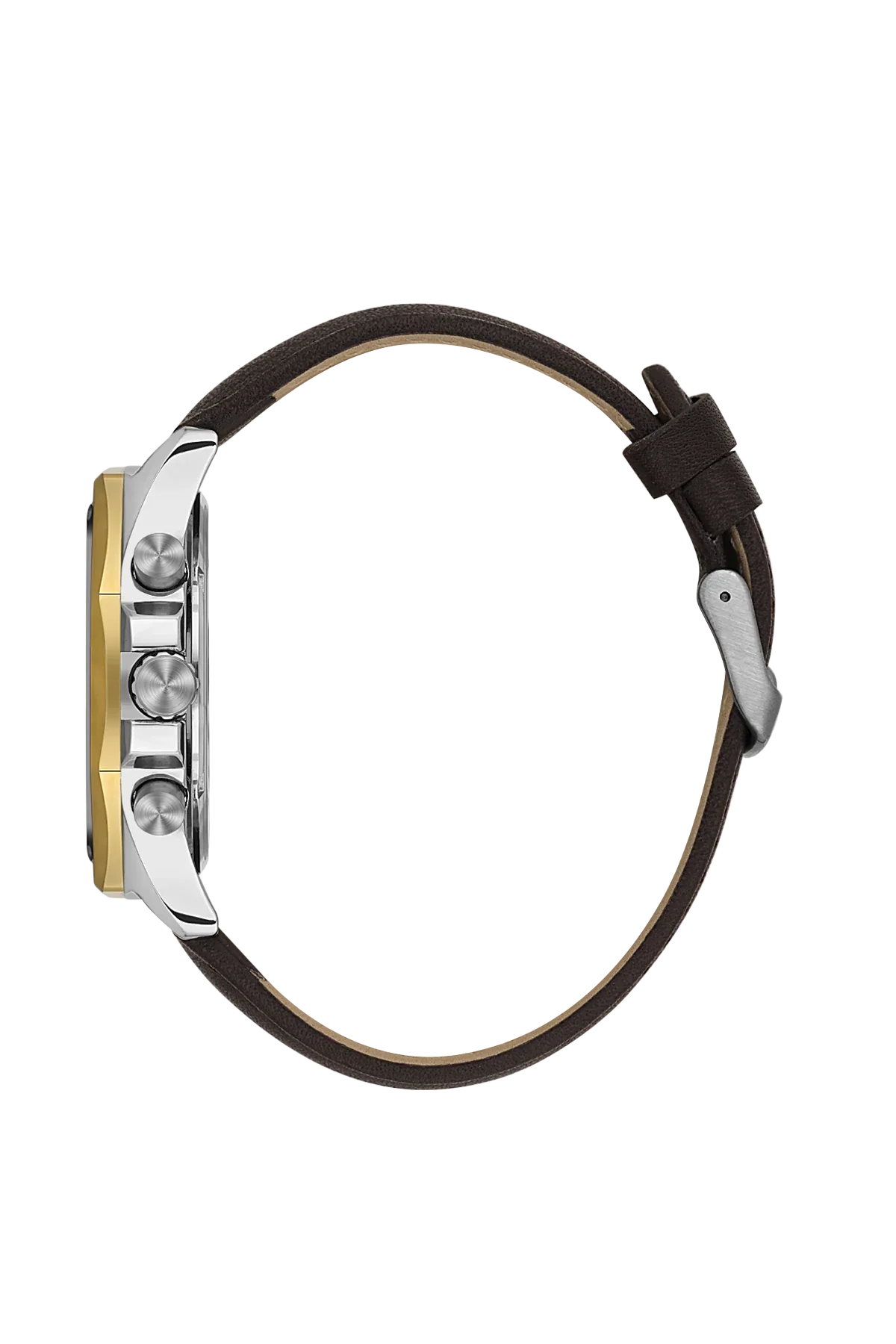 Bigotti Raffinato Dark Brown Genuine Leather Watch for Men BG.1.10686-3 - Daniel Klein Saudi Arabia