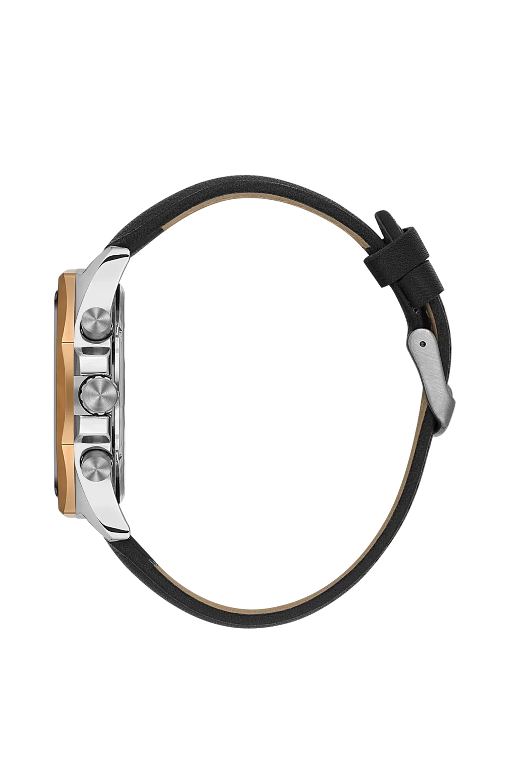 Bigotti Raffinato Black Genuine Leather Watch for Men BG.1.10686-4 - Daniel Klein Saudi Arabia