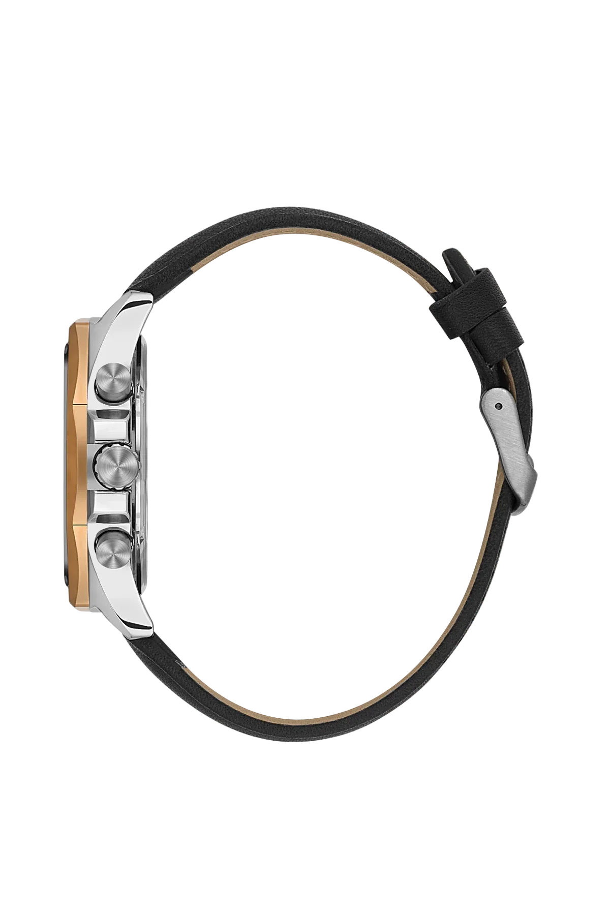 Bigotti Raffinato Black Genuine Leather Watch for Men BG.1.10686-4 - Daniel Klein Saudi Arabia