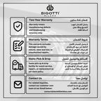 ساعة بيغوتي رافيناتو فضية من ستانلس ستيل للنساء BG.1.10665-1