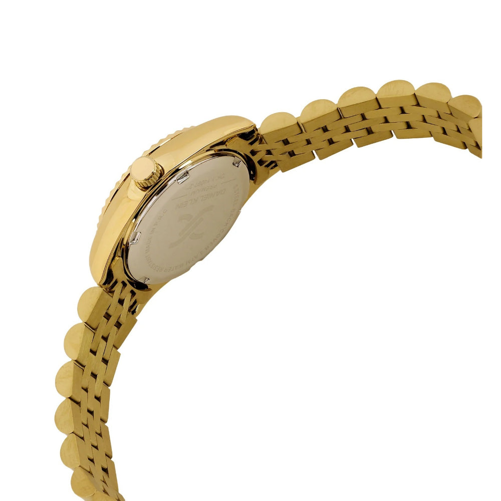 Daniel Klein Premium Gold Stainless Steel Watch for Women DK.1.14097-2
