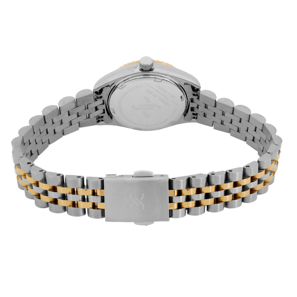 دانيال كلاين ستانلس ستيل فضي وذهبي وردي ساعة للنساء DK.1.14097-6