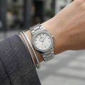 Daniel Klein Premium Silver Stainless Steel Watch for Women DK.1.14099-1