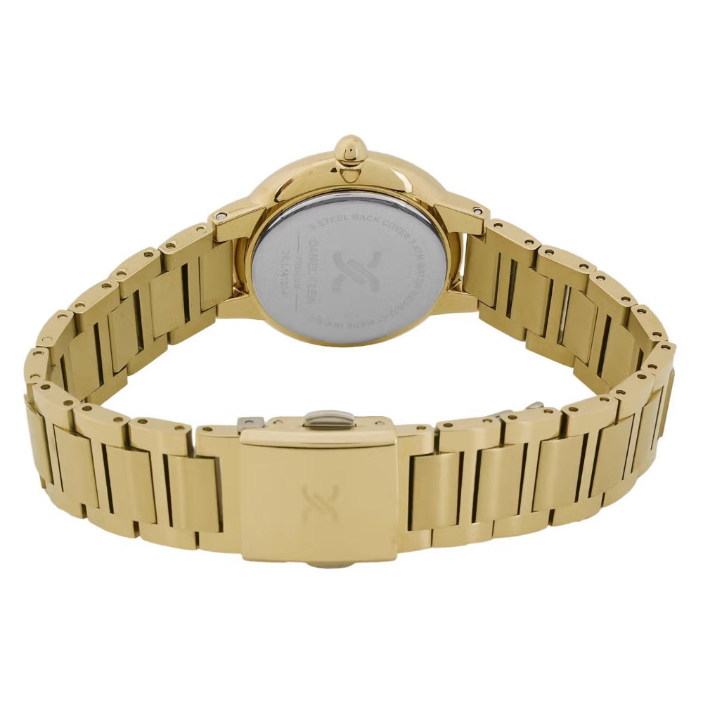Daniel Klein Premium Gold Stainless Steel Watch for Women DK.1.14100-4