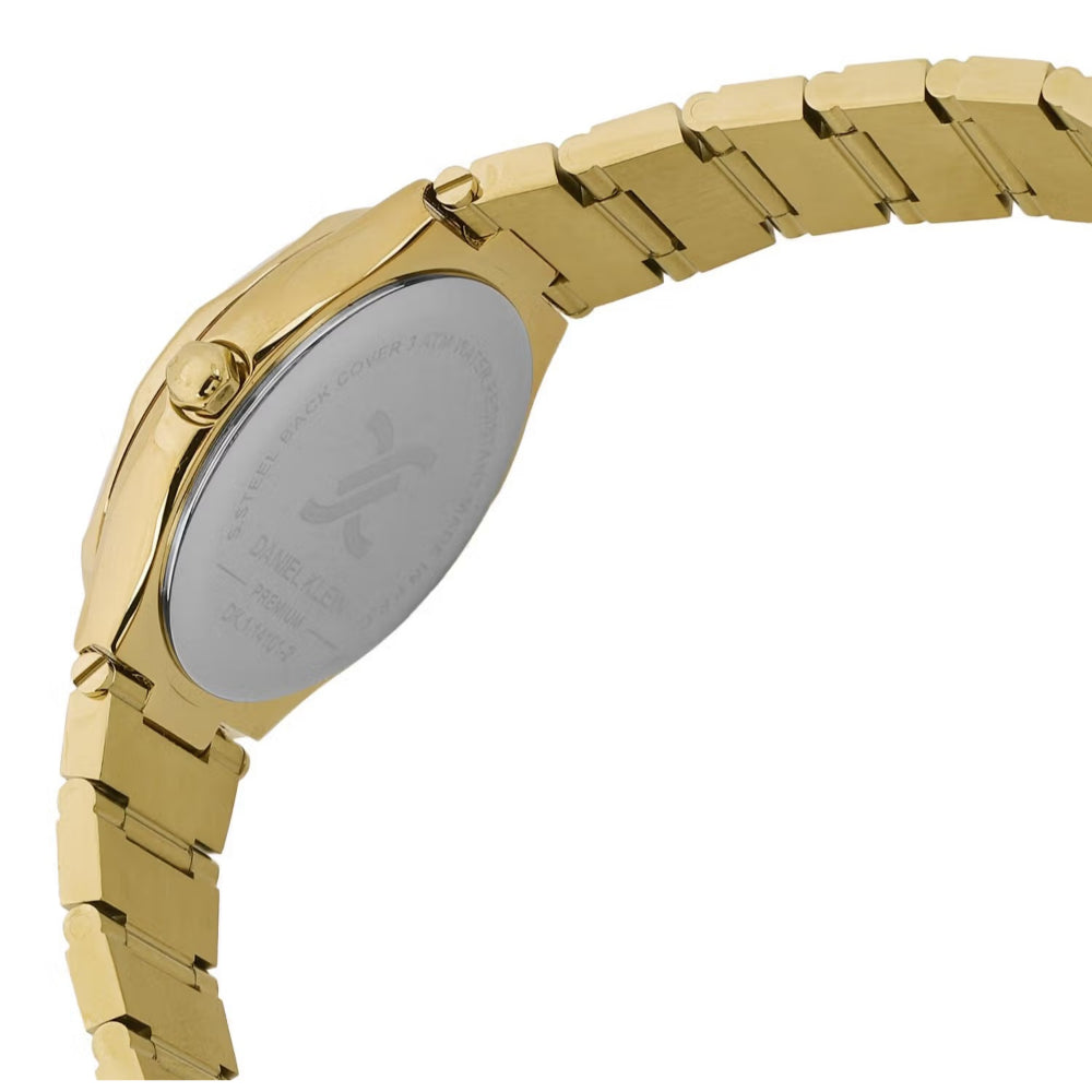 Daniel Klein Premium Gold Stainless Steel Watch for Women DK.1.14101-2