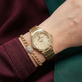 Daniel Klein Premium Gold Stainless Steel Watch for Women DK.1.14101-2