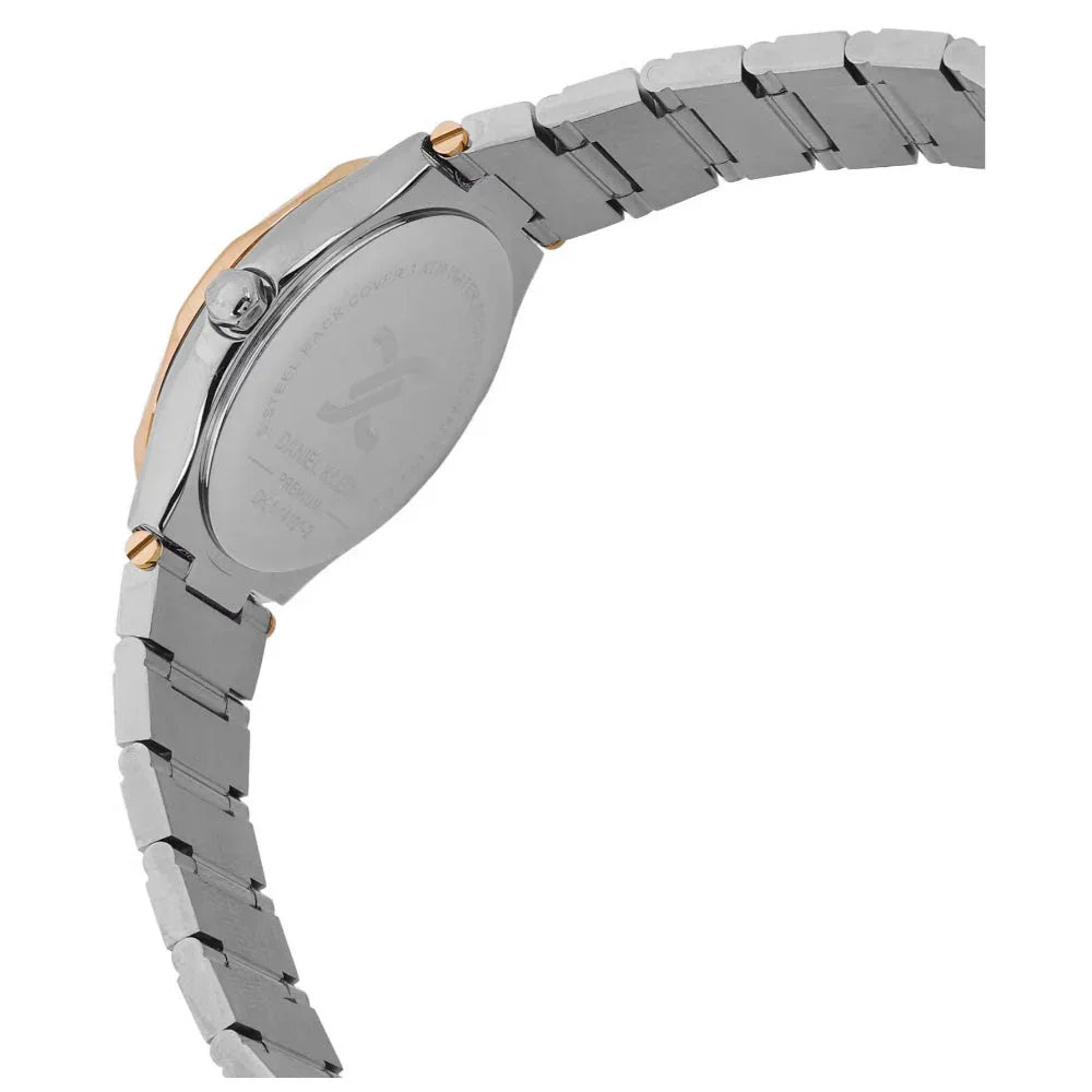 Daniel Klein Premium Silver and Rose Gold Stainless Steel Watch for Women DK.1.14101-6 - Daniel Klein Saudi Arabia