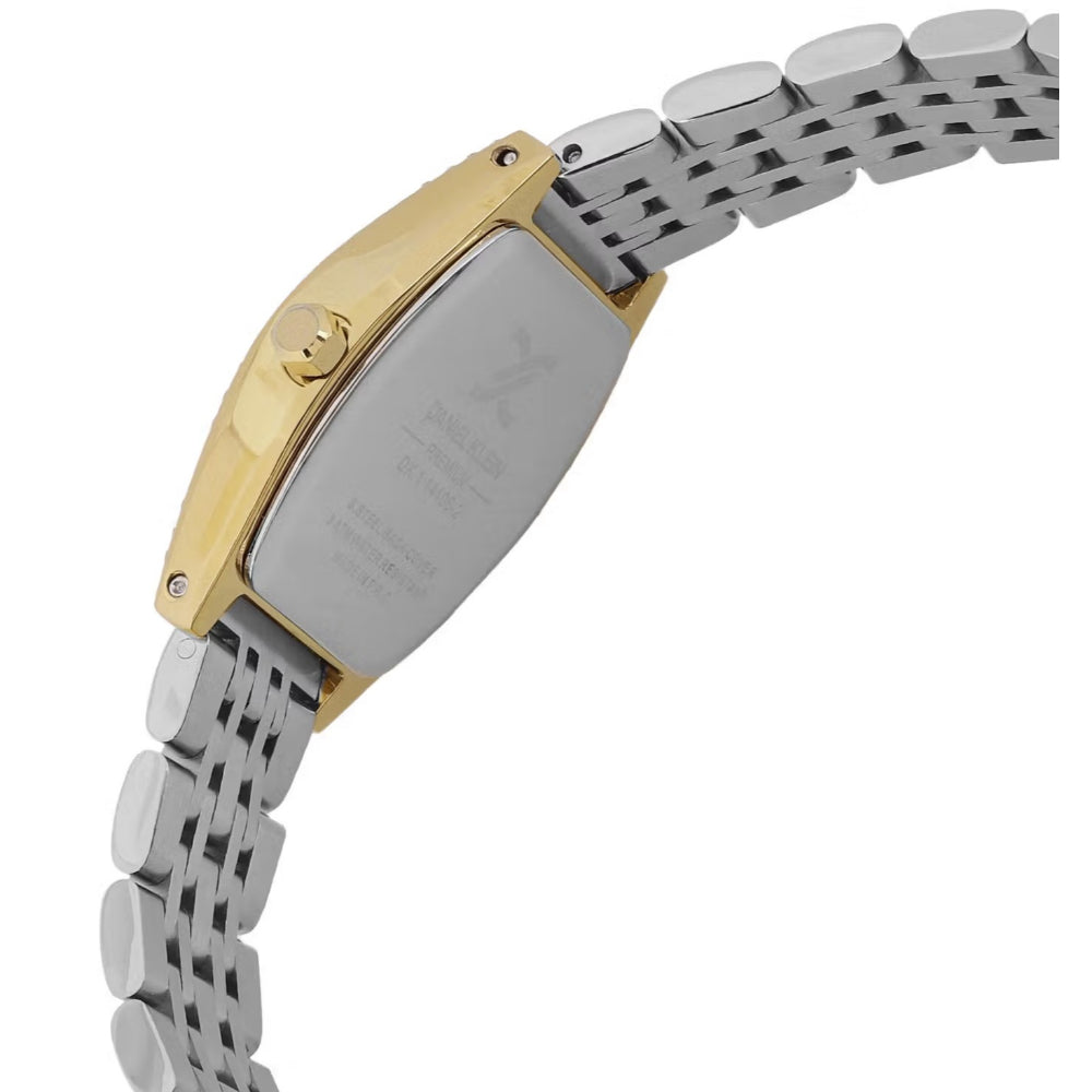 Daniel Klein Premium Silver and Gold Stainless Steel Watch for Women DK.1.14106-3