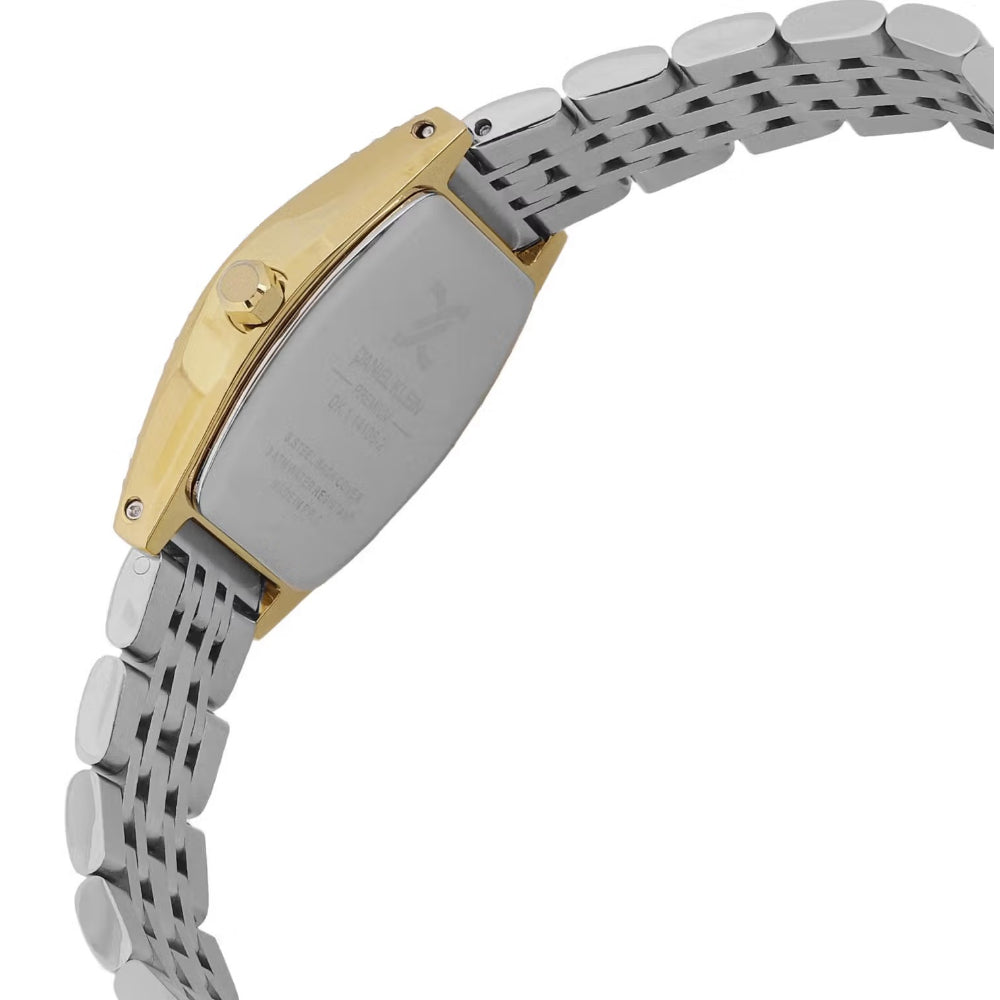 Daniel Klein Premium Silver and Gold Stainless Steel Watch for Women DK.1.14106-4