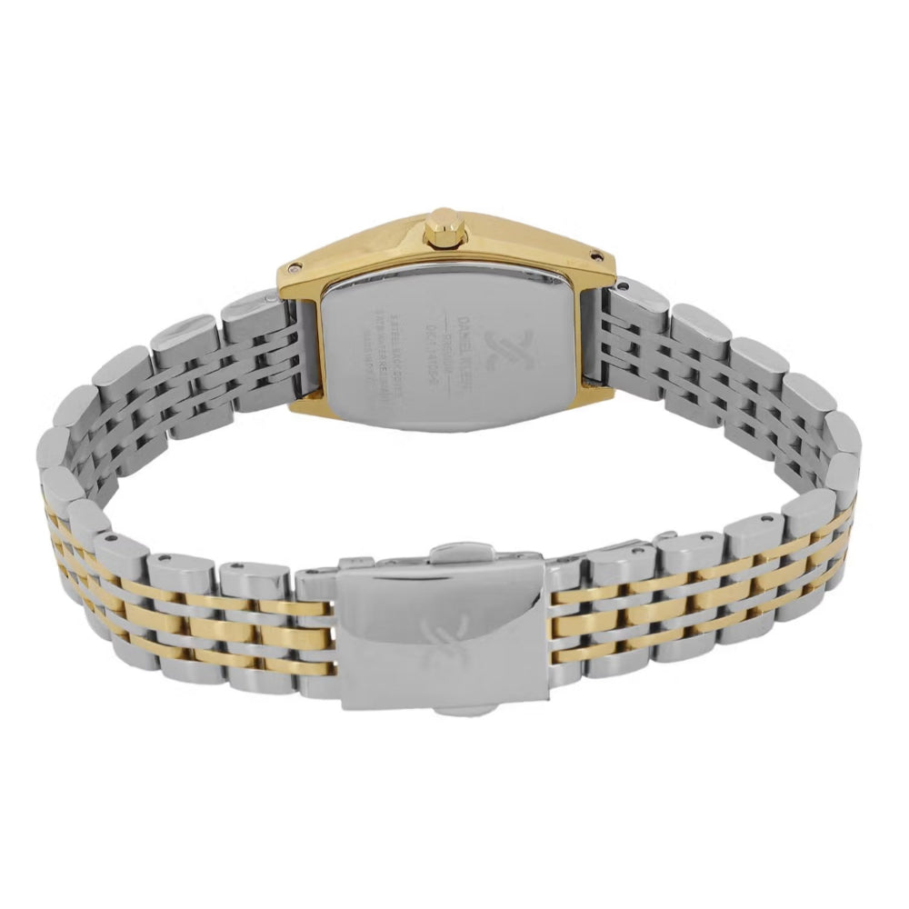 Daniel Klein Premium Silver and Gold Stainless Steel Watch for Women DK.1.14106-4